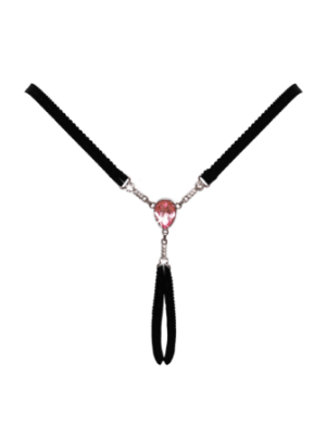 String bijou ouvert noir glamour - Cottelli